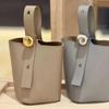 Loe 2024 Mini Pebble Fortune Bucket Handbag - Large Capacity Women's Tote