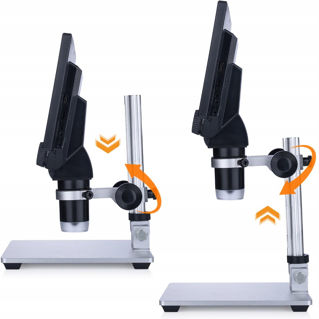 Rosfix NanoPro 8in1 – Professionelles Lötset mit 7"" LCD 1200x Mikroskop | T12 Station | Löt- und Absaugzubehör