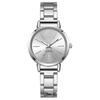 Fashionable Trendy Women's Digital Roman Dial Steel Band Watch