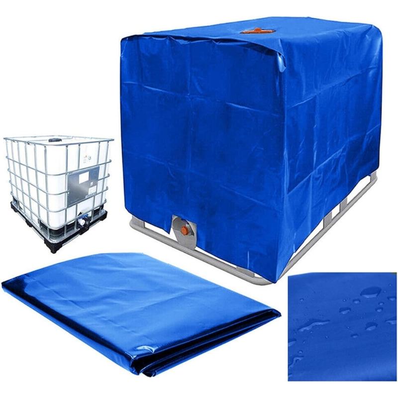 Large Capacity Storage Cover 1000L Polyester Fabric Featuring Sun Block Layer For Outdoor Container
