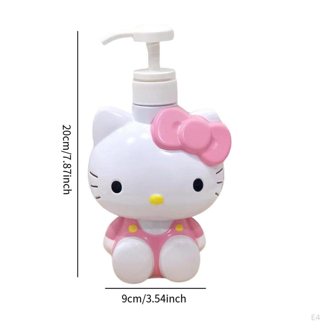Children's Cartoon Lotion Bottle Kids Body Wash Sub for Travel Adults 650ml A
