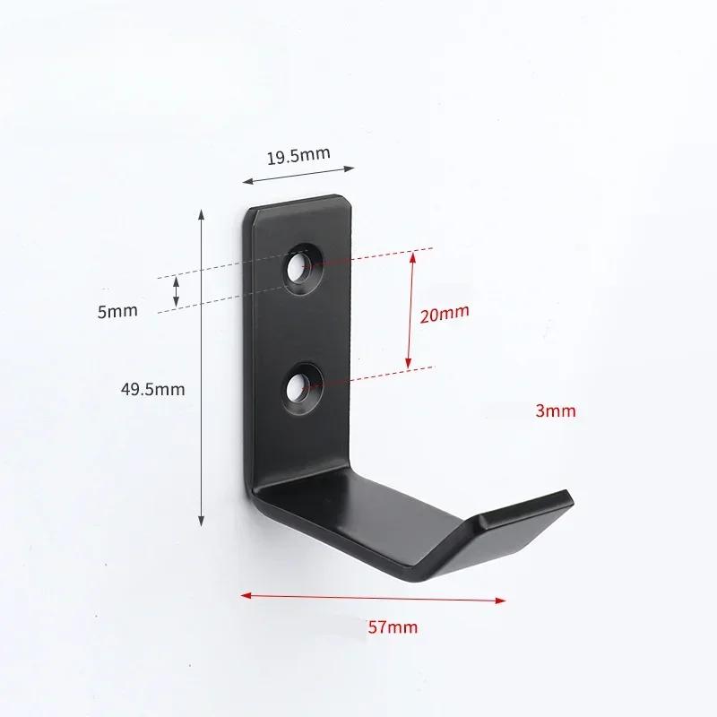 Motorcycle Helmet Wall Mount Hook Racks Steel Multipurpose Hook Hanger Home Luggage Jacket Holders Kitchen Cabinet Shelf Hooks