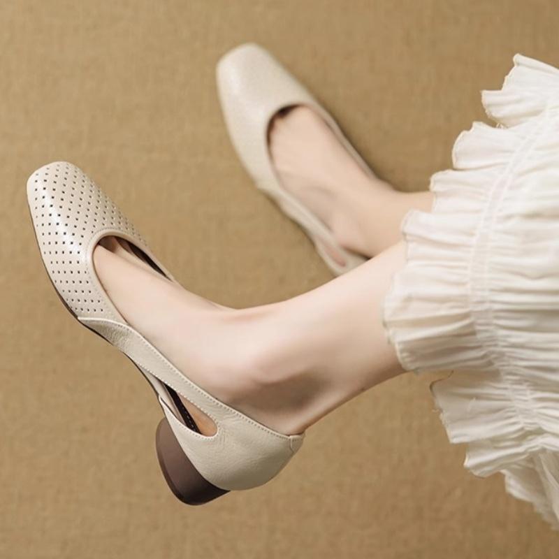 Fashion Ladies Shoes 2025 Fashion Shallow Women's High Heels Shoes New Slip-on Casual Hot Sale Soft Bottom Best Seller Women Pumps