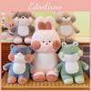 Rabbit Animal Dog Frog Cat Bear Dog Plush Toy Cartoon Stuffed Decoration Doll