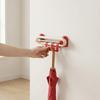 Wall Wall Towel Hooks Waterproof Kitchen Storage Hooks Multifunctional Rotating Sliding Hooks  Door
