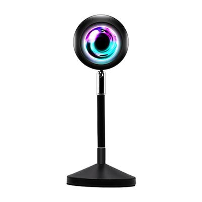 Sunset Effect Projection Lamp, Remote Control, Rgb, Rainbow Atmosphere, LED Light