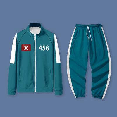 Set Costum Cosplay Bărbați Mâneci Lungi Hanorac Sport cu Șnur Pantaloni cu Talie Elastică Set