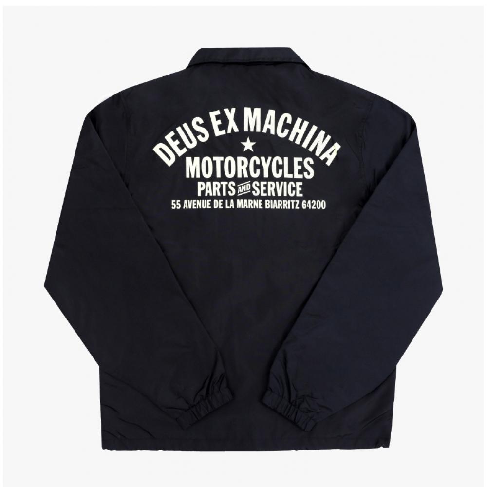 DeuS Ex Machina Coach Jacket Men S Dmw46821g Blk