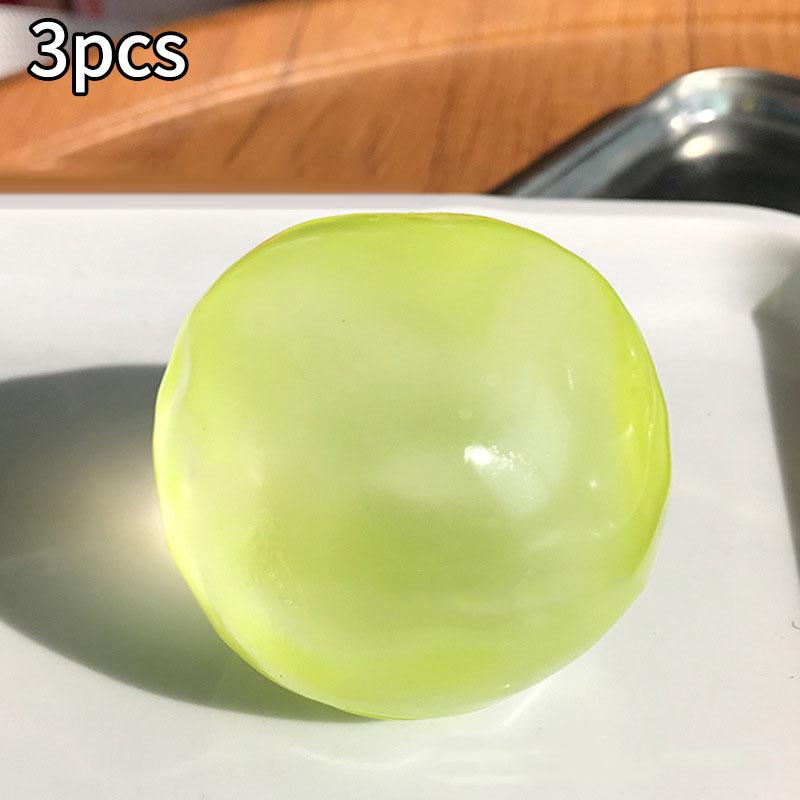 Squishy Plasticity Mochi Fidget Toys Transparency Coconut Oil Maltose Squeeze Toy Funny Anti-Stress Sensory Toy For Kids Adults