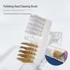Nail Art Dual-Use Cleaning & Polish Remover Brush: Copper Wire & Electric Grinder Bit