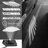 2Pcs Angel Wings Carpet Light LED Rearview Mirror Projector Lamp For Mercedes Benz AMG A B C E S Class GLA GLB GLC CLS EQC