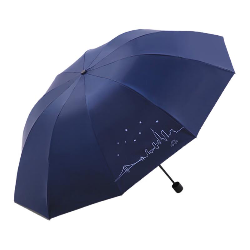 Heaven Umbrella 10-Rib Reinforced Dual-Purpose Umbrella 105cm Diameter
