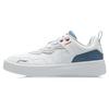 Li Ning Leather Coverage Slip Resistant, Abrasion Resistant, Lightweight, Breathable Low Top Skateboard Shoes Men's AGCR315-1