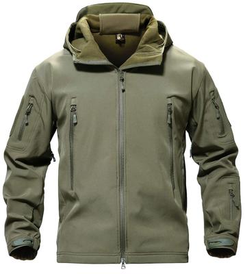 TACVASEN Winter Fleece Plus Perfekt für Wärme und Größe M Herrenjacke, Größe, Wandern, Wasserabweisend,