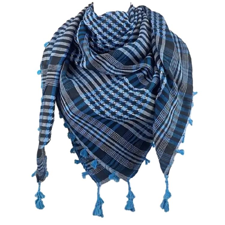 Sciarpe Pashmine Sciarpa Moda Donna Uomo Shemagh Arabo Keffiyeh Sciarpa Palestina