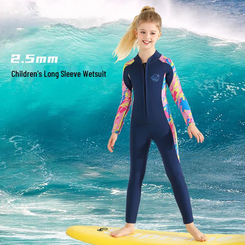 WEZHO 2.5mm Kids Long Sleeve Wetsuit