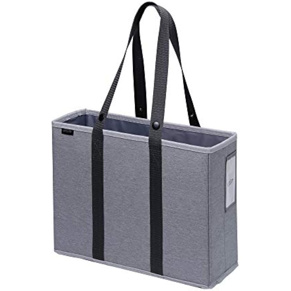 Sonic UT-2035-GL U-Trim Cabinet Bag, 12 cm Wide, Compatible with A4 Files, Gray