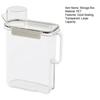 Sealed Laundry Detergent Jar Transparent Storage Bottle Detergent Powder Box Prevents Dampness for Laundry Room Bathroom
