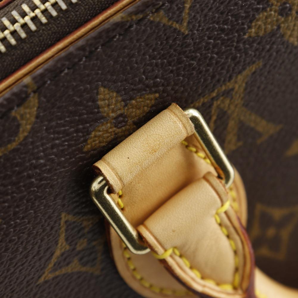 LOUIS VUITTON Popan cool Handbag M40009 Brown Monogram canvas Women Used