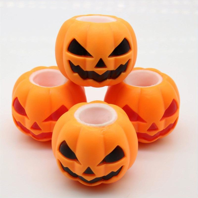 Halloween Pumpkin Stress Balls Fidget Toys Squishy Squeeze Ball Toys for Kids Boys Girls Stress Relief Halloween Party Gifts