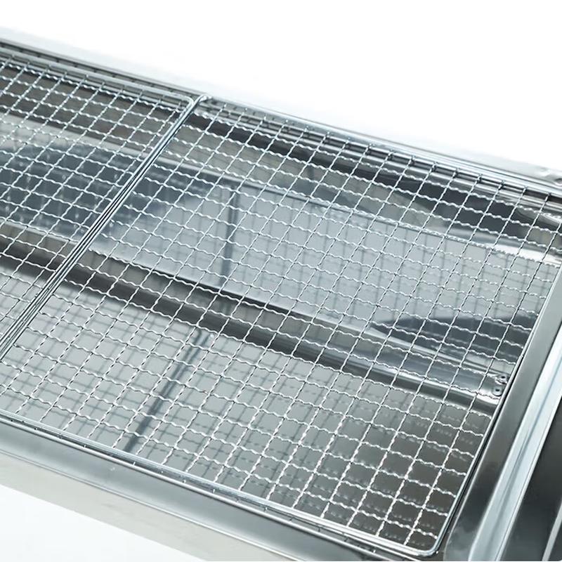 FNZY Portable Stainless Steel Foldable BBQ Grill