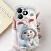 For Itel A70 Case A665L Cute Panda Cartoon Cover Soft Silicone Shockproof Phone Case Fopr Itel A70 A 70 ItelA70 Back Cover Shell