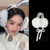 Ear Cap Winter Earmuffs JK Headwear Warm Ear Muffs Fashion Lace Plush Earmuffs Riding