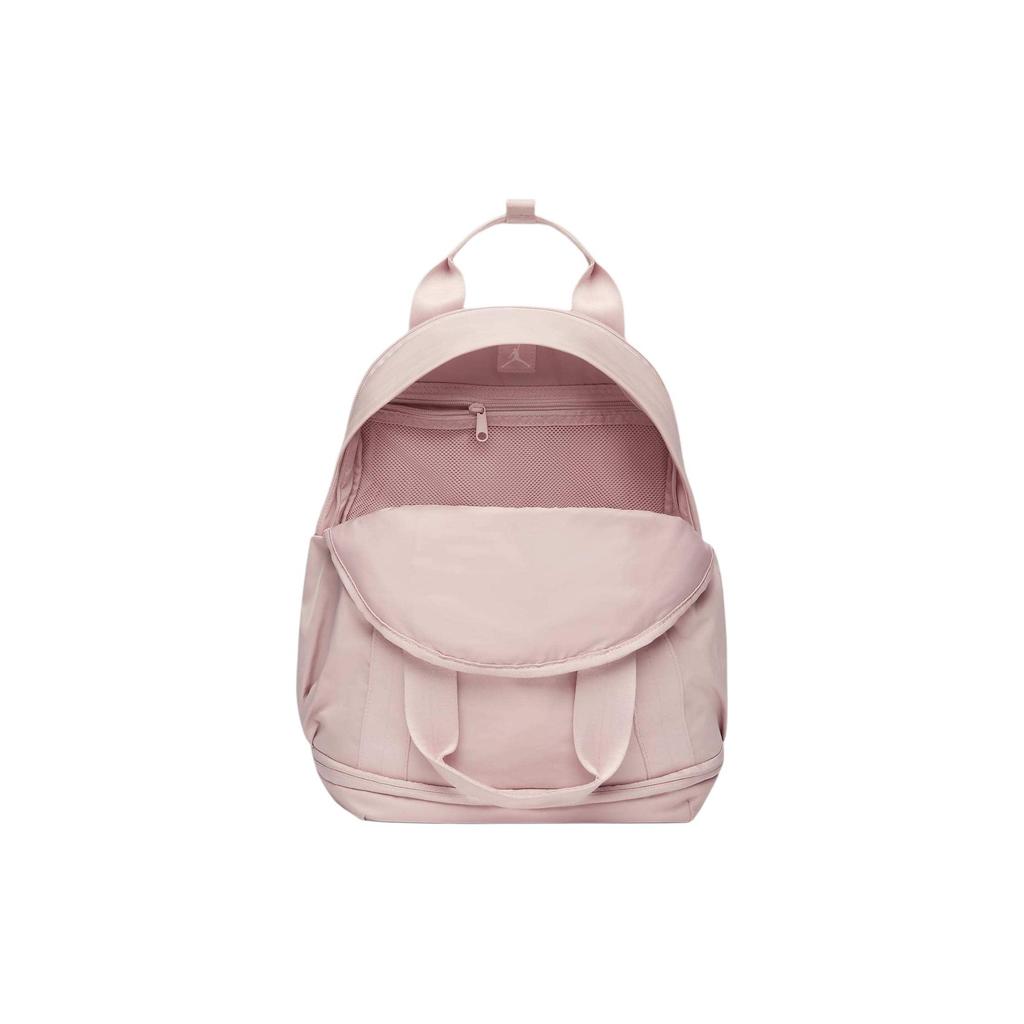 Jordan Storage Zipper Pocket Compartment Nylon Backpack Women Backpack Ceramic-Pink HF7334-664