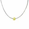 Necklace with Milky Matte Amber - Baltic Amber Collier