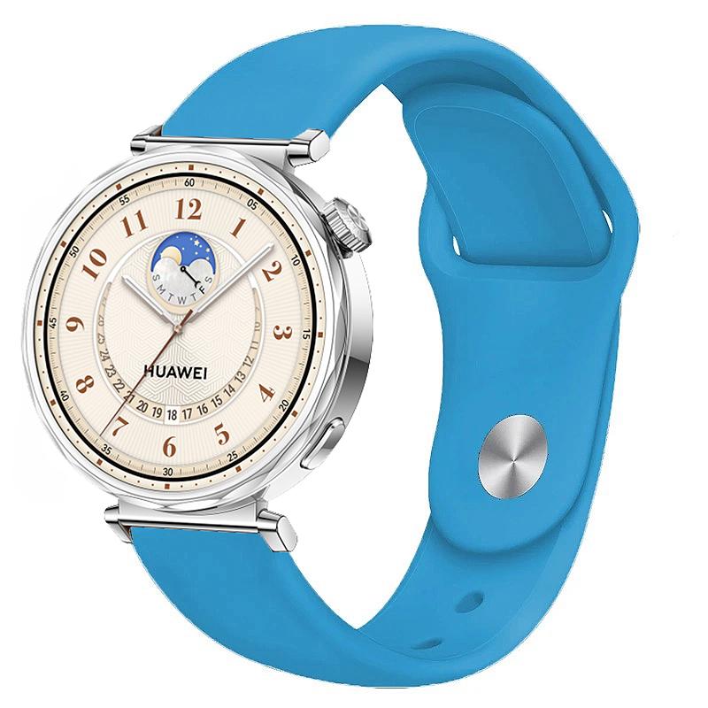 18mm 22mm Silikonarmband für Huawei Watch GT5-4 41mm GT5 Pro 42mm Sportarmband Armband für Huawei Watch GT5/5 Pro 46mm Band