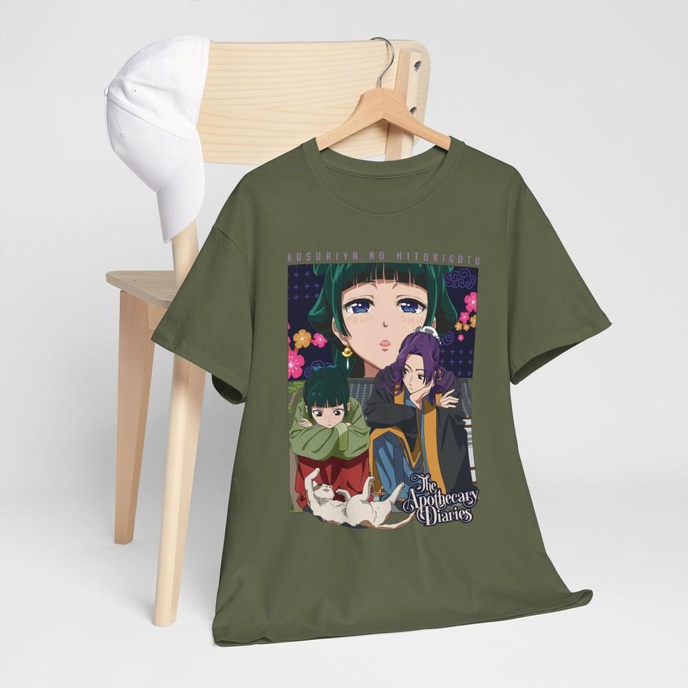 Kusuriya No Hitorigoto Maomao Tshirt Kawaii Short Sleeve Waifu Girl Gift Shirt