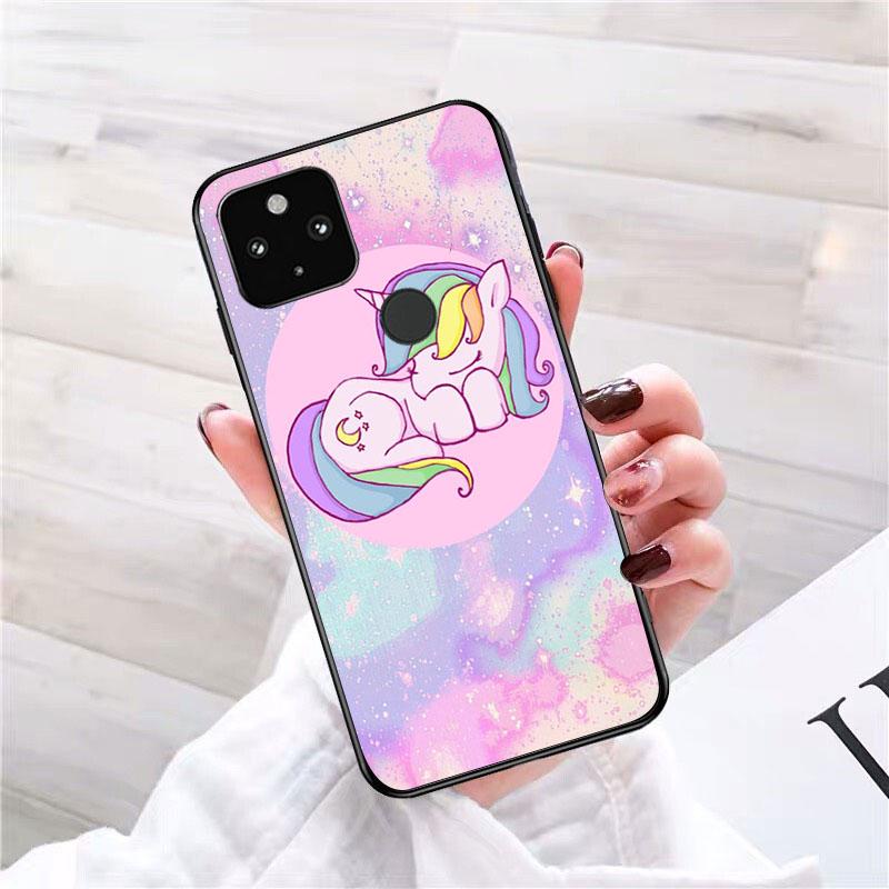Cute Rainbow Unicorn Phone Case for Google Pixel 7 Pro 7 6A 6 Pro 5A 4A 3A Pixel 4 XL Pixel 5 6 4 3 XL 3A XL 2 XL