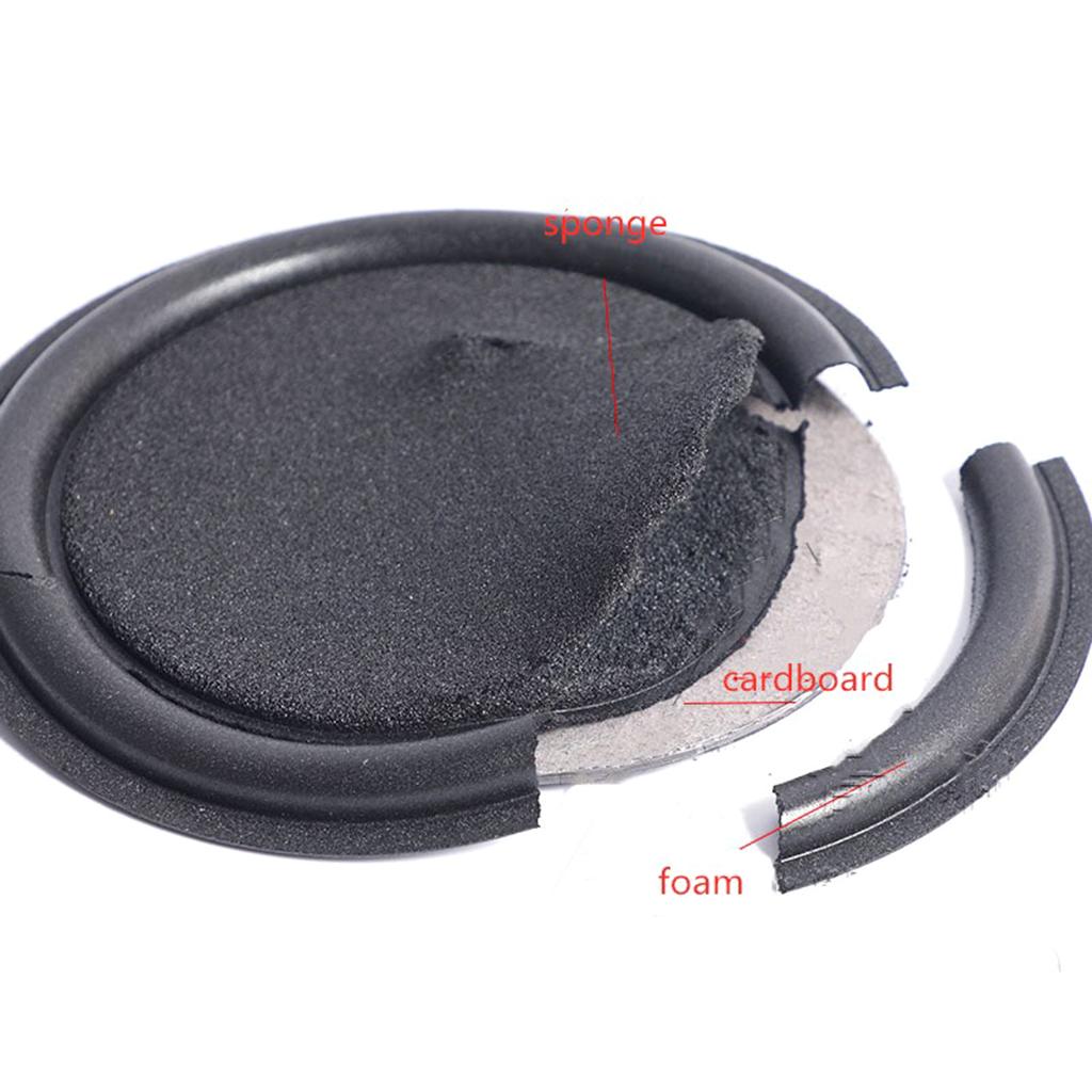 2PCS Speaker Diaphragm Bass Radiators Subwoofer Accessories for DIY Home Theater Speaker Passive Radiator Replacement