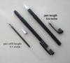 20Pcs Black Gel Pens Bulk, 0.5mm Gel Ink Pens,Premium Ink and Comfort Grip for Taking Notes Office School Supplies