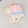 Polyester Cartoon Trapper Hat Thick Kids Earflap Hat Cute Dinosaur Winter Hat  Aged 4-10 Years