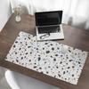 Abstract Terrazzo Pattern Protective Desk Mat 100X50 Cm