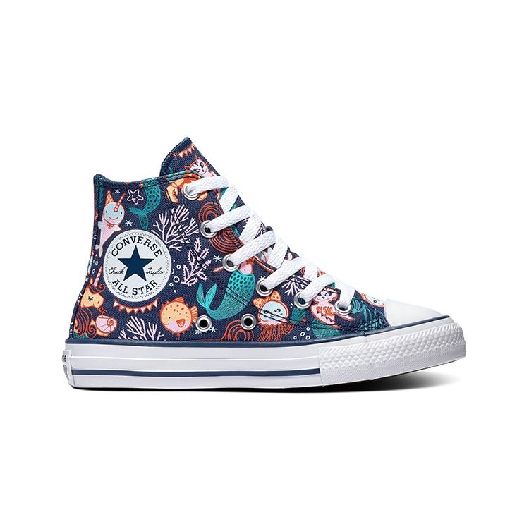 Converse Chuck Taylor All Star Mermaid 'Blue' Kids' 667200C