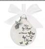 Luxury Butterfly Modern Round Keepsake Ball For Family Celebrations Christmas On