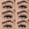 7 Pairs Faux Mink Eyelashes: Natural, Thick European & American Style