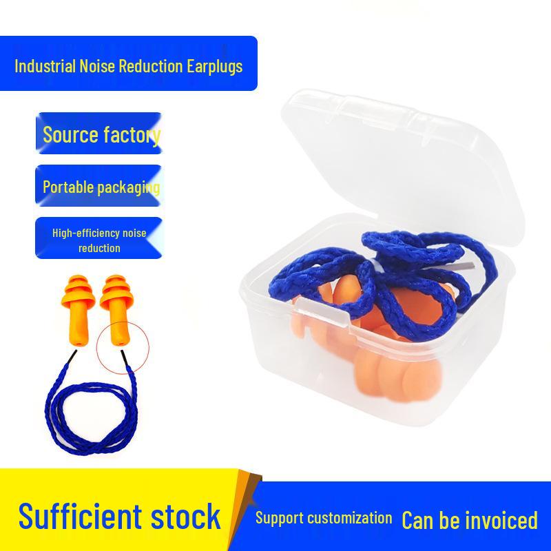 High-Efficiency Soundproof Earplugs for Work, Sleep, Study, and Swimming