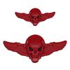 3D Metal Devil Skull Car Emblems Sticker Auto Badge Sticker Bumper Decal for Car SUV Truck Motorbike