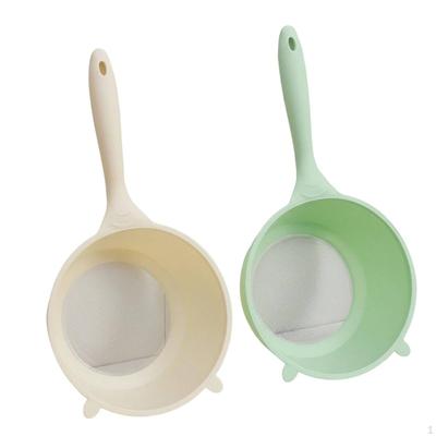 Fine Mesh Sieve Versatile Kitchen Easy To Clean Long Handle Food Strainer