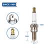 4pcs TORCH B9RC General Plugs Replacement for Spark Bosch 0242068500 UR08CC Champion 653 8698 86981B01 G57C OE092 RG4HC Denso OEM (Separable/Terminal