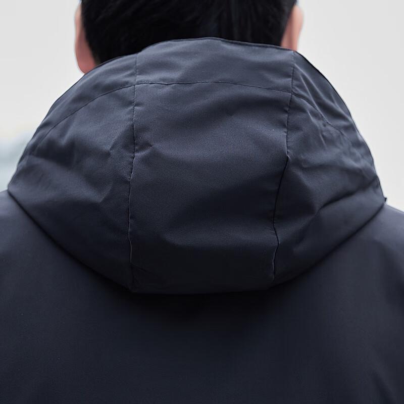 JEEP SPIRIT Men's Spring Autumn Breathable Hooded Outdoor Jacket