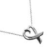 TIFFANY&Co. Loving Heart Necklace Paloma Picasso Silver925 Heart 2.8g Women Used