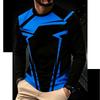 Comfortable Versatile Men's Top Casual Crew Neck Long Sleeves Loose Breathable Pullovers Long Sleeves Men’s