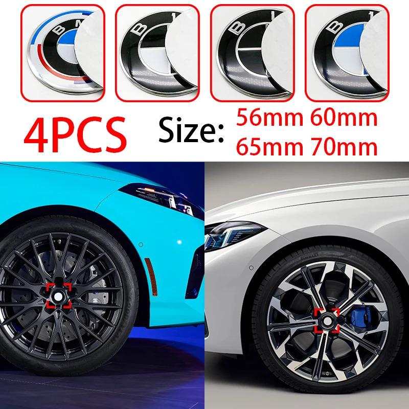 Auto Lenkrad Aufkleber Radkappen Abdeckung Motorräder Metall Emblem Für BMW F07 F90 F10 F11 F18 G30 G31 E60 E61 Zubehör