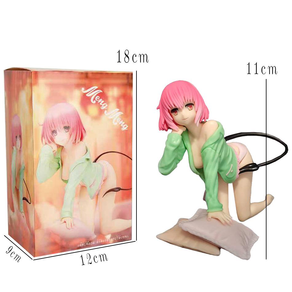In Stock Desktop Cute Momo Belia Deviluke Ornaments Dolls Anime Action Figure Toy Gift Model Christmas Gifts