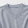 Sinoford Men's V-Neck Cashmere Blend Sweater