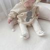 Autumn Warm Velvet Jumpsuit for Baby Girls & Boys - Long Sleeve Crawling Bodysuit